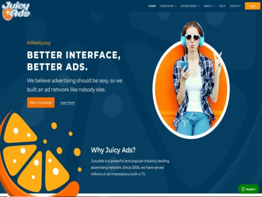 Juicy Ads review, a site that is one of many popular Gay Niche Ad Networks