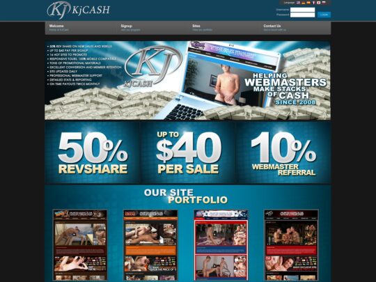 KJ Cash review, a site that is one of many popular Asian Affiliate Programs