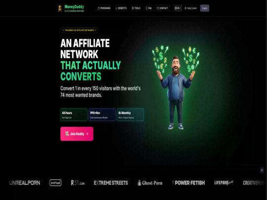 Money Daddy review, an affiliate program that is one of many popular Gay Paysite Affiliate Programs